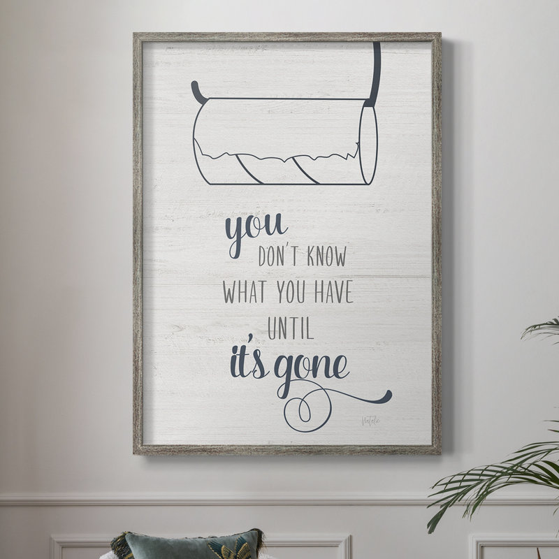 Until It's Gone Framed Print - Solid Wood