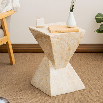 Table de bout moderne en métal