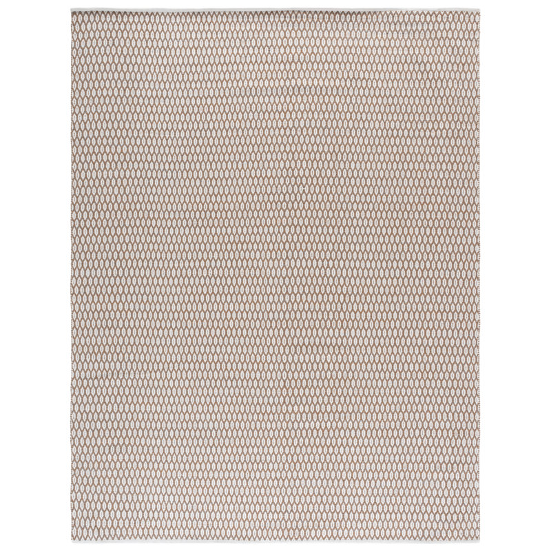 Modena Handwoven Cotton Geometric Area Rug , Rectangle 8' x 10'