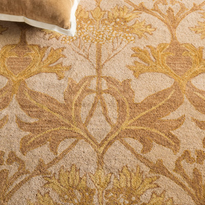 Antiquity Hand-Tufted Beige / Gold Area Rug