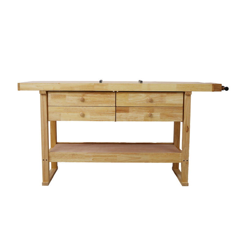 Établi avec plan de travail en bois 64,5 po Jenali