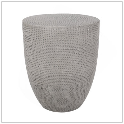 Table d'appoint d'extérieur en béton léger