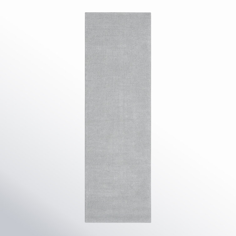Crowe Hand Loomed Performance Wool Gray Area Rug