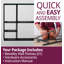 Aaban 3 Piece Metal Floating Shelf