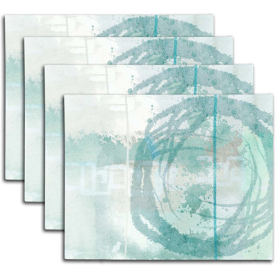 Napperon abstrait en polyester