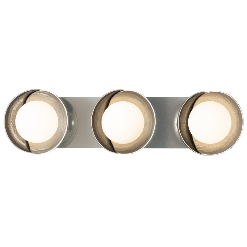 Brooklyn 3 - Light Dimmable Bath Bar, Sterling, Sterling