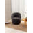 Swivel Accent Armchair Barrel Chair With Powder Coating Metal Ring-1135975774