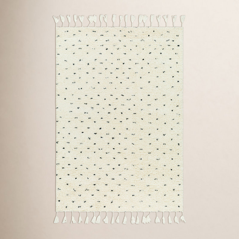 Kyra Wool Geometric Indoor Rug, Rectangle 5' x 8'