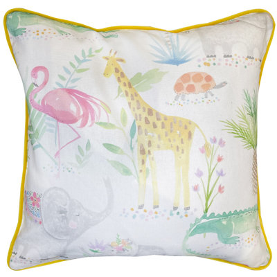 Aleynah Abstract MULTI Sqaure Cushion