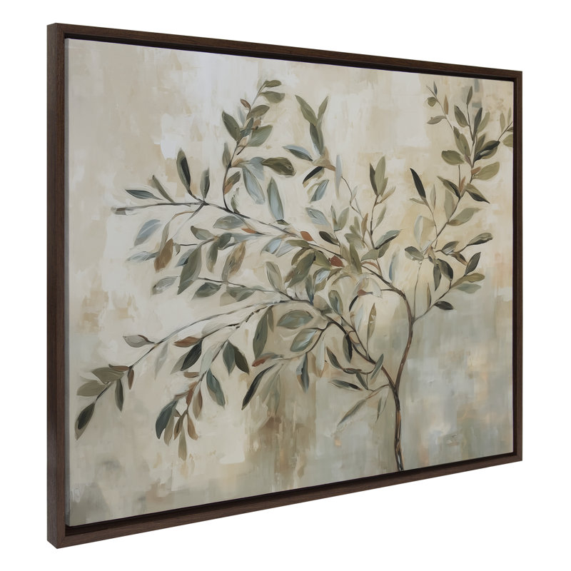 "Soft Dissay", art mural sur toile encadré