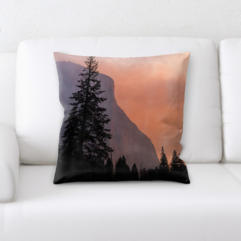 Microsuede Throw Pillow