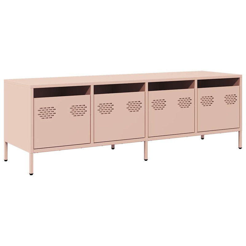 Ayele Unfinished TV Stand for TVs up to 24", Pink, 135cm