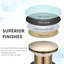 Drain de lavabo pour salle de bain HEATGene brossé, bonde escamotable sans trop-plein, bouchon de bonde escamotable pour lavabo de salle de bain, bouchon de bonde escamotable pour salle de bain, s'adapte à une ouverture de 1-1 / 2 po avec un cordier de-71054639