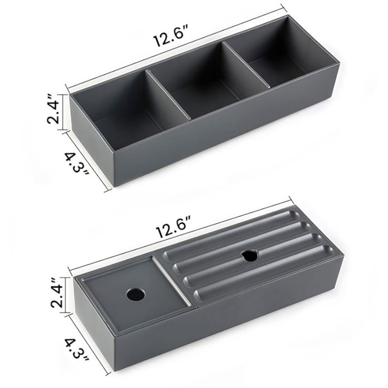 Ensemble de meuble-lavabo mural flottant rayé avec lavabo en céramique blanc pré-assemblé Etna, Chêne