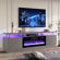 Keely 70'' TV Stand for TVs up to 80'' with Electric Fireplace and Adjustable Shelves