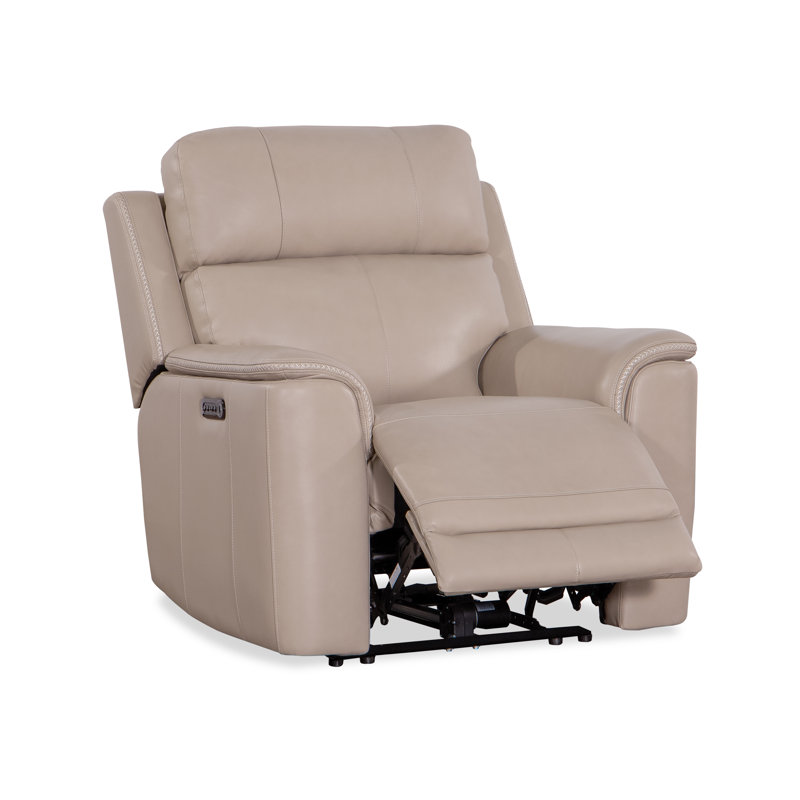 Fauteuil inclinable en cuir italien Riley