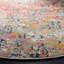 Felty Abstract Grey/Pink Area Rug-1557815078