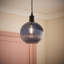 Hidie 18cm H Glass Bowl Pendant Shade ( Slip-On ) in Blue
