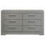 Commode à 6 tiroirs Pierce Gray-828899270
