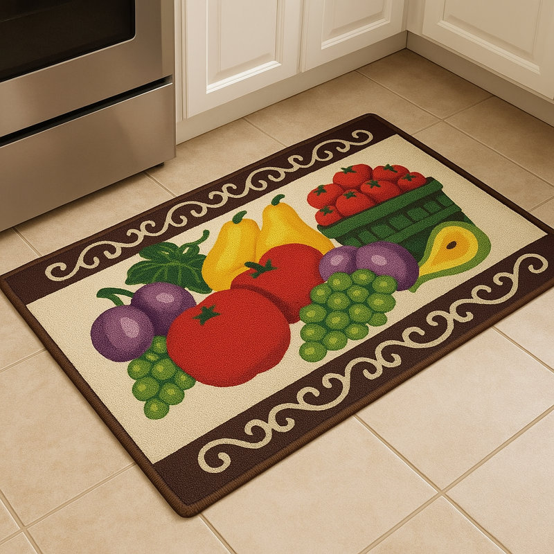 Tapis de cuisine fruits Sutton