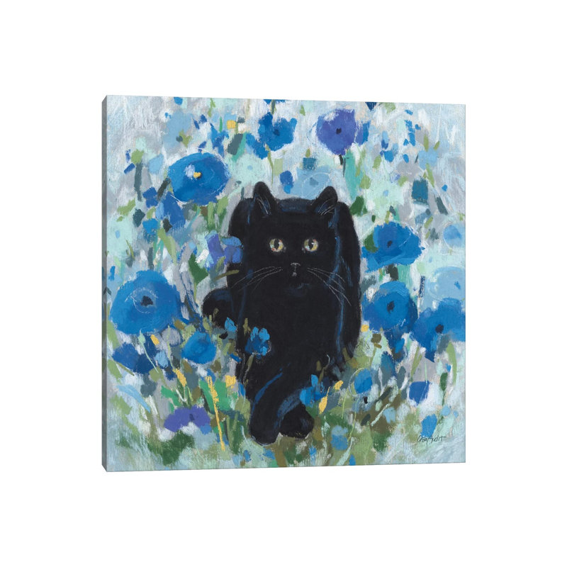 Blueming XIII by Lisa Audit - Print on Canvas, Wrapped Canvas, 45.72 cm H x 45.72 cm W x 1.91 cm D