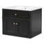 Meuble-lavabo suspendu simple de 61 cm (24 po) avec dessus en céramique-1413450772