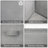 6 Pack Fabric Storage Cube-891108185-891108186