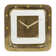 Analog Metal Quartz Tabletop Clock