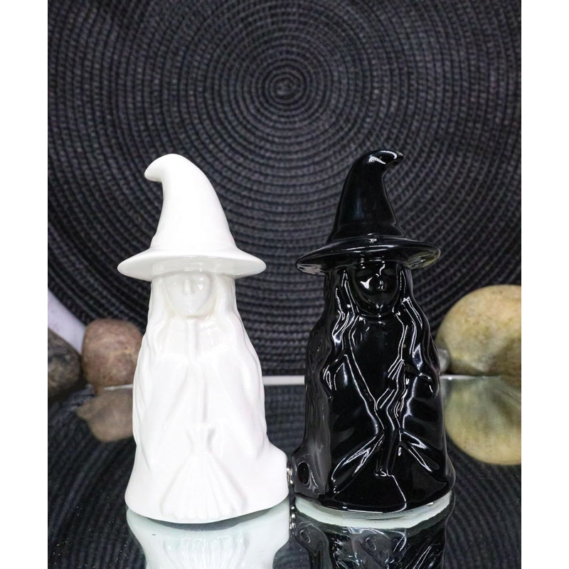 Ensemble de poivrières en céramique Wiccan