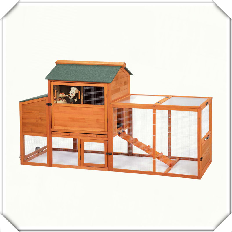 Cage à poules portative mobile