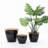 Kristy 3-Piece Tapered Round Planter Pots, Plastic Outdoor Planter Set with Drainage Hole