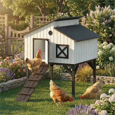 13.33 Square Feet Chicken Coop