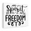 Spirit Freedom - Wrapped Canvas Print