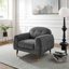 Elishah 96Cm Wide Tufted Armchair-767376067-767376095