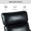 Fauteuil inclinable manuel pivotant en similicuir Gemius-389530425