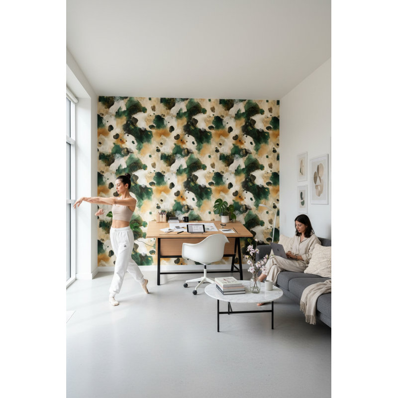 Abstract Wallpaper Organic Wall Mural