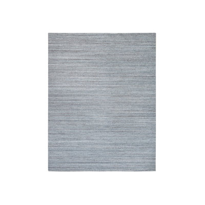 Tapis oriental gris en laine tissé à la main 8 pi 1 po x 10 pi 0 po - MOA10265555