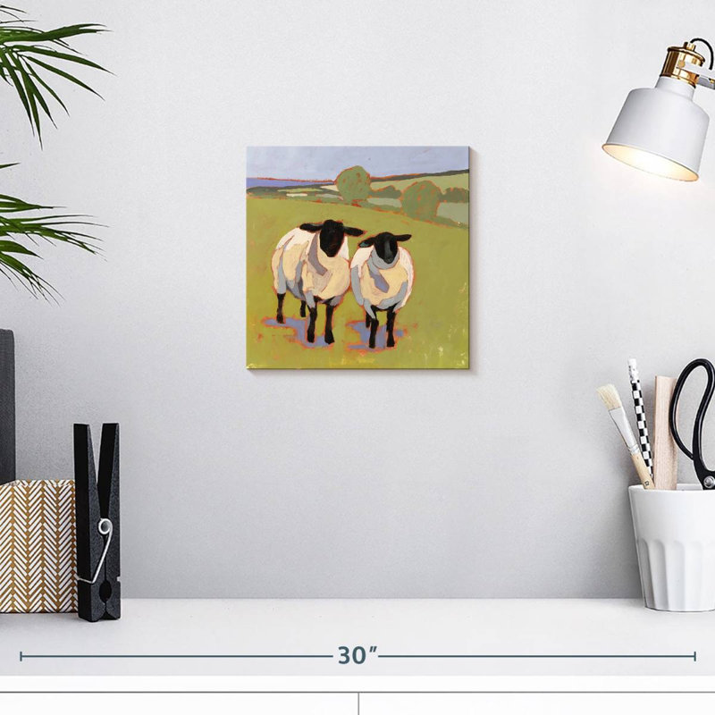 Brampt Suffolk Sheep I, 10" H x 10" W