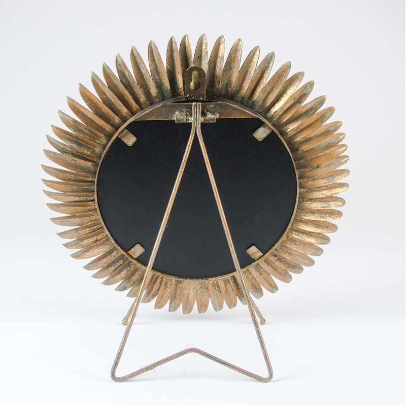 Alois Metal Flat Floor Mirror, Gold