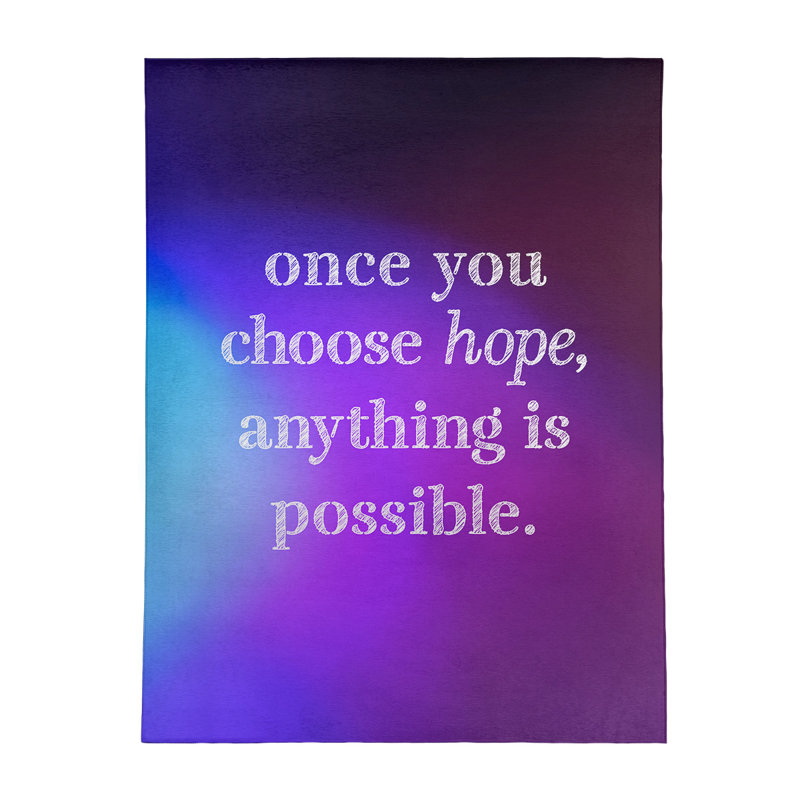 Tapis en chenille poly Quotes, Rectangle 5 pi x 7 pi