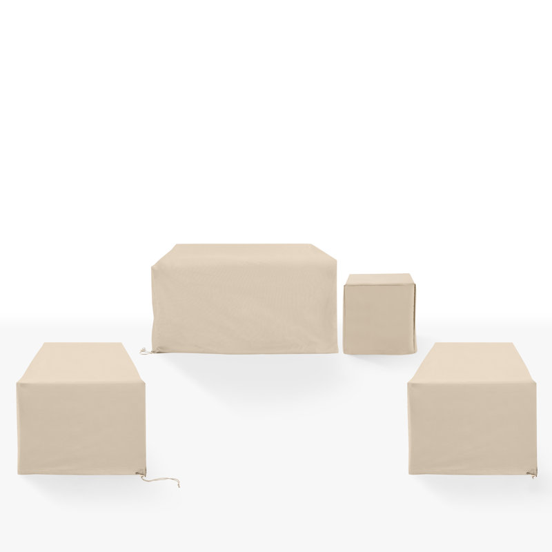 Furniture Covers Outdoor Conversation Set Cover, Tan