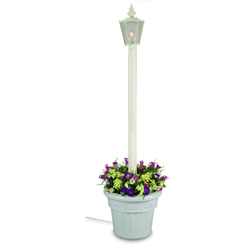 Cambridge Lamp Post (Full), White