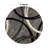 Devonshire Abstract Gray/Black/Ivory Area Rug-1670106098