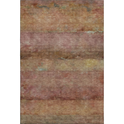 Premium Machine Washable Mayfield AMF2311 Stripes Rug