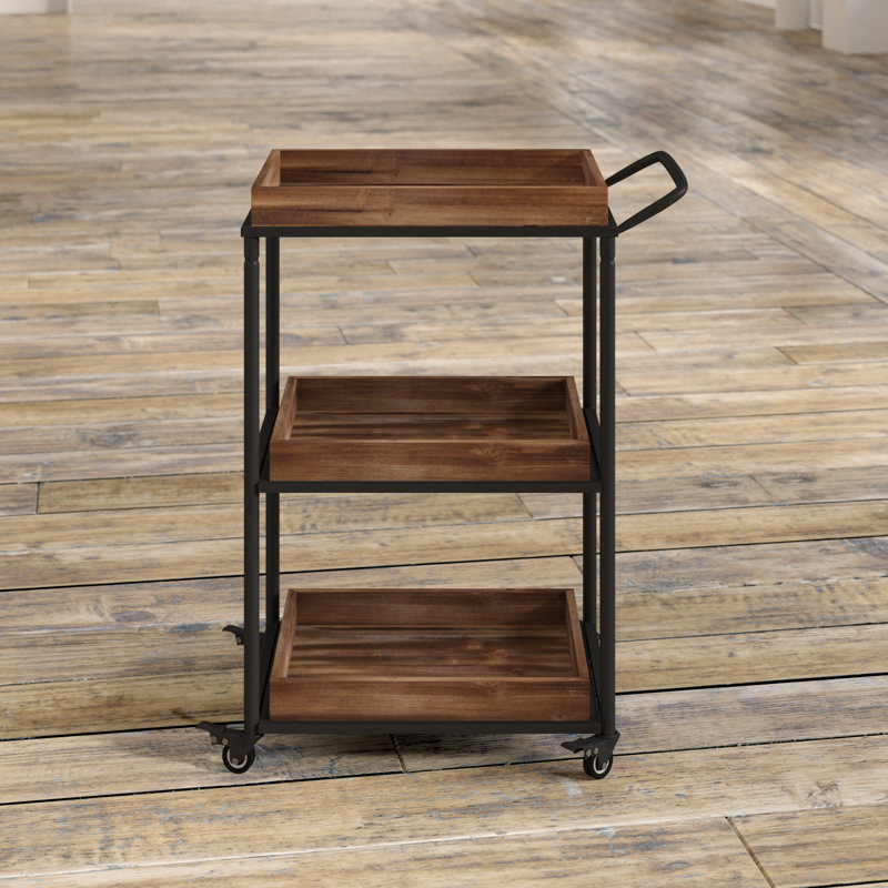 Metal Bar Cart