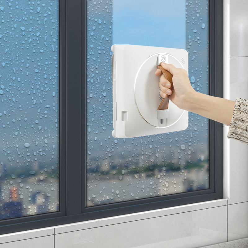 72W Electric Smart Brushless Glass Window Cleaning Robot With Remote Control
