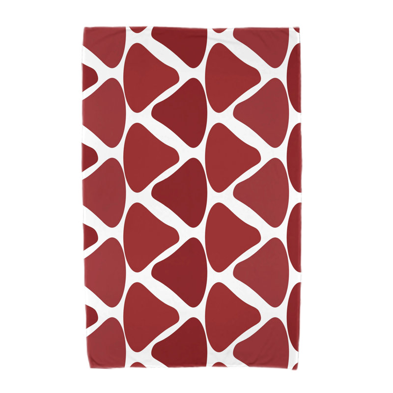 Serviette de plage, Rouge