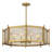Muller 8-Light Chandelier in Warm Brass