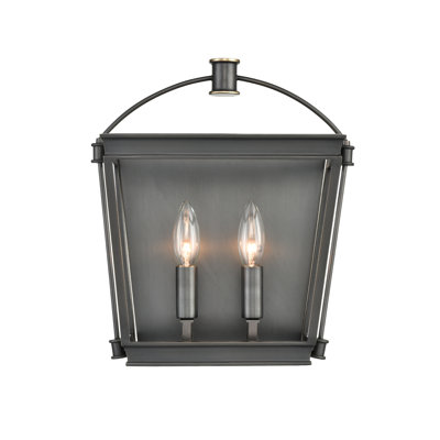 Manor Solid Brass Candle Wall Light