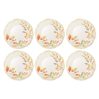 Harvest Pumpkin, 11" Melamine Plate S6